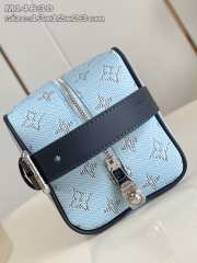 Uubags Louis Vuitton M14839 Locker Dopp Kit In Blue 23x13x12cm - 5
