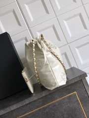 Uubags Chanel 22 Mini Handbag In White 37x30x8.5cm - 2
