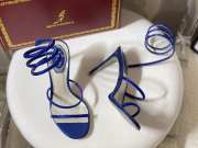 Uubags Rene Caovilla Blue Sandals Cleo 9.5cm - 6
