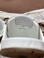 Uubags New Balance X Miu Miu 530 SL deco calf leather mules cinnamon/travertine gray - 5