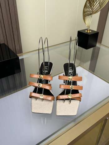 Uubags Versace Leather Upper Heels 01