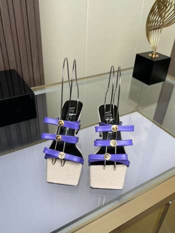 Uubags Versace Leather Upper Heels 06