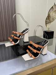 Uubags Versace Leather Upper Heels 01 9cm - 4