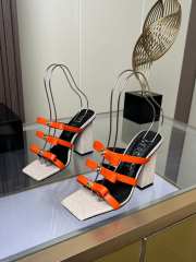 Uubags Versace Leather Upper Heels 02 9cm - 1