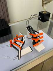 Uubags Versace Leather Upper Heels 02 9cm - 6