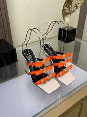 Uubags Versace Leather Upper Heels 02 9cm - 5