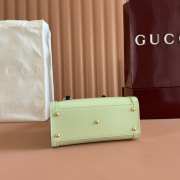 Uubags Gucci Diana small tote bag light green leather 20x16x10cm - 6