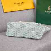 Uubags Goyard Saint Louis Claire-Voie GM Bag In White/Green 55x40x30cm - 6
