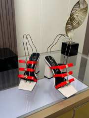 Uubags Versace Leather Upper Heels 04 9cm - 5