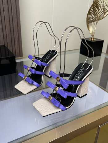 Uubags Versace Leather Upper Heels 06 9cm