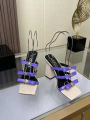 Uubags Versace Leather Upper Heels 06 9cm - 4