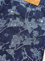 Uubags Louis Vuitton 1AHXHO Jacquard Denim Shorts - 4