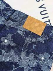 Uubags Louis Vuitton 1AHXHO Jacquard Denim Shorts - 2