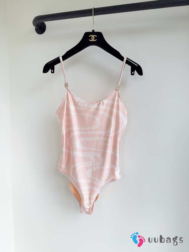 Uubags Chanel One-piece Swimsuit Chanel Light Orange - 1