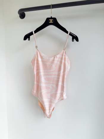 Uubags Chanel One-piece Swimsuit Chanel Light Orange