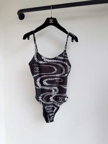 Uubags Chanel One-piece Swimsuit Chanel Black