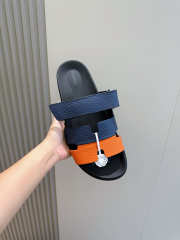 Uubags Hermes Chypre sandal ​​blue/ orange - 3