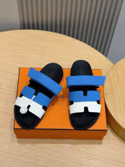 Uubags Hermes Chypre sandal ​​blue/ white - 3