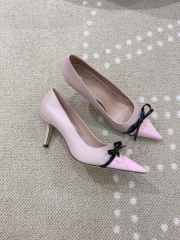 Uubags Valentino Garavani bow-detail slingback pumps in pink 4.5cm - 5