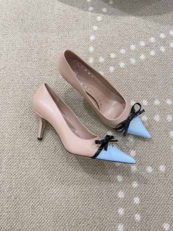 Uubags Valentino Garavani bow-detail slingback pumps in blue 4.5cm