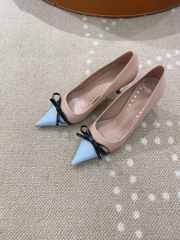 Uubags Valentino Garavani bow-detail slingback pumps in blue 4.5cm - 6
