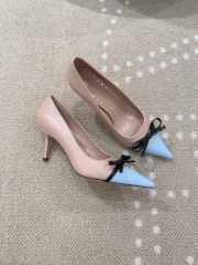 Uubags Valentino Garavani bow-detail slingback pumps in blue 4.5cm - 2