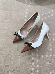 Uubags Valentino Garavani bow-detail slingback pumps in brown 4.5cm - 5