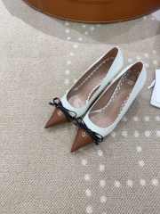Uubags Valentino Garavani bow-detail slingback pumps in brown 4.5cm - 3