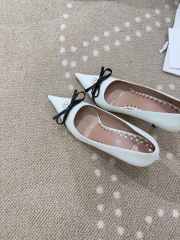 Uubags Valentino Garavani bow-detail slingback pumps in white 4.5cm - 6