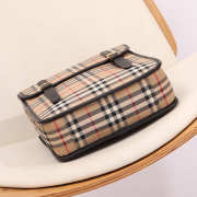 Uubags Burberry Logo print coated canvas satchel backpack 26x9x30cm - 2