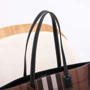 Uubags Burberry medium Check tote bag dark birch brown 34x14x28cm - 6