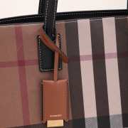 Uubags Burberry medium Check tote bag dark birch brown 34x14x28cm - 3