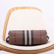 Uubags Burberry medium Check tote bag dark birch brown 34x14x28cm - 2