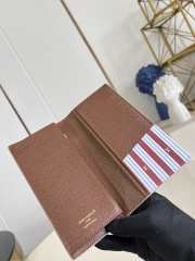 Uubags Louis Vuitton M15156 Brazza Wallet Monogram Heritage Canvas Off-White 10x19x2cm - 2