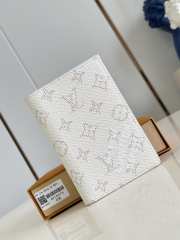 Uubags Louis Vuitton M14689 Pocket Organizer Wallet White 8x11x1cm - 1