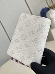 Uubags Louis Vuitton M14689 Pocket Organizer Wallet White 8x11x1cm - 3