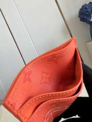 Uubags Louis Vuitton M14863 Double Card Holder Tennis Clay Orange 11x7x1.5cm - 4