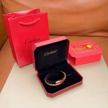 Uubags Bvlgari Serpenti Viper 18 kt rose gold bracelet 