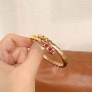 Uubags Bvlgari Serpenti Viper 18 kt rose gold bracelet  - 2