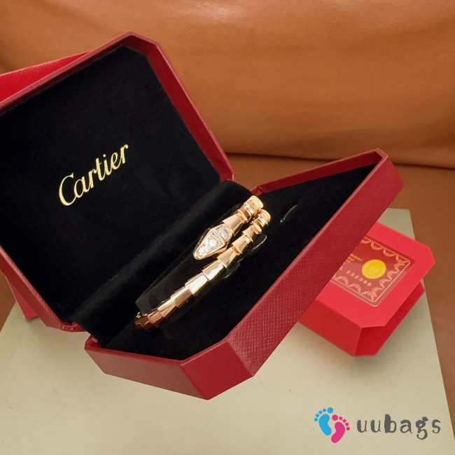 Uubags Bvlgari Serpenti Viper 18 kt yellow gold bracelet - 1