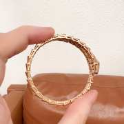 Uubags Bvlgari Serpenti Viper 18 kt yellow gold bracelet - 4