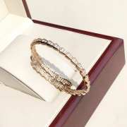 Uubags Bvlgari Serpenti Viper 18 kt yellow gold bracelet set with full pave diamonds - 5