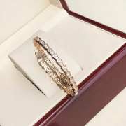 Uubags Bvlgari Serpenti Viper 18 kt yellow gold bracelet set with full pave diamonds - 4