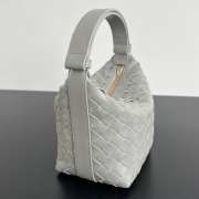 Uubags Bottega Veneta Mini Wallace Bag In Grey 17x13.5x5cm - 6