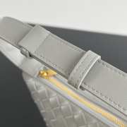 Uubags Bottega Veneta Mini Wallace Bag In Grey 17x13.5x5cm - 5