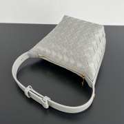 Uubags Bottega Veneta Mini Wallace Bag In Grey 17x13.5x5cm - 2