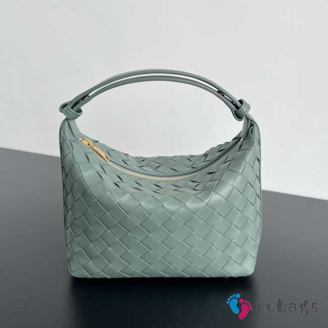 Uubags Bottega Veneta Mini Wallace Bag In Green 17x13.5x5cm - 1