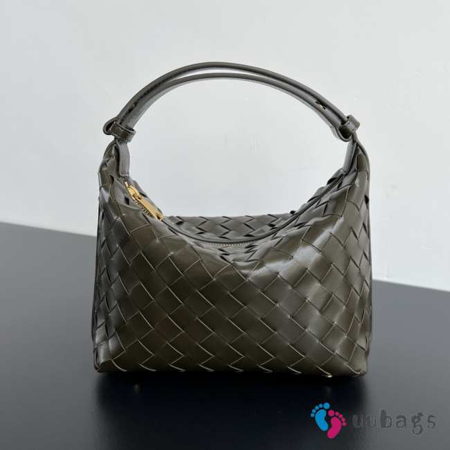 Uubags Bottega Veneta Wallace Bag In Khaki 22x13x9.5cm - 1