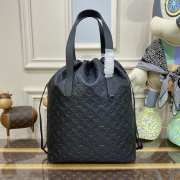 Uubags Louis Vuitton Monogram Shadow Helmet Bag 38x47x15cm - 1