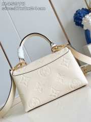Uubags Louis Vuitton M45977 Madeleine BB Bag In White 24x17x8.5cm - 5